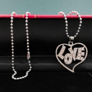 Delicate Silver Plated Pendants With Chain