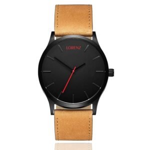 Lorenz Watch Analogue Black Dial Men's Watch