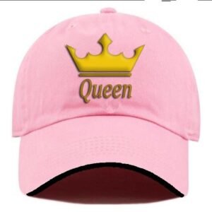Classy Plain Printed Unisex Cap - Pink (KK-2263459)