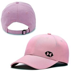 Trendy Printed Cotton Cap - Pink (KK-2306466)
