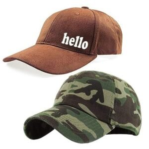 Plain Printed Men Army Cap Combo (KK-2217316)